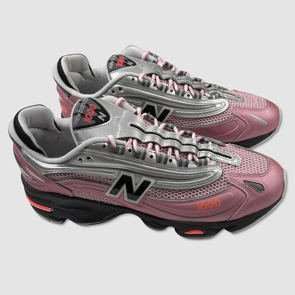 New Balance 1000 Shoes / Sneakers - NEW Mens 13 Pink Taffy / Silver #49815-OFCL - Picture 2 of 5